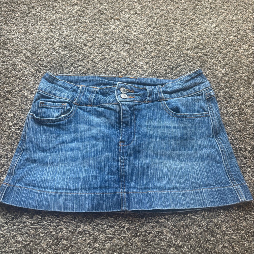 Brandy Melville Denim Mini Skirt